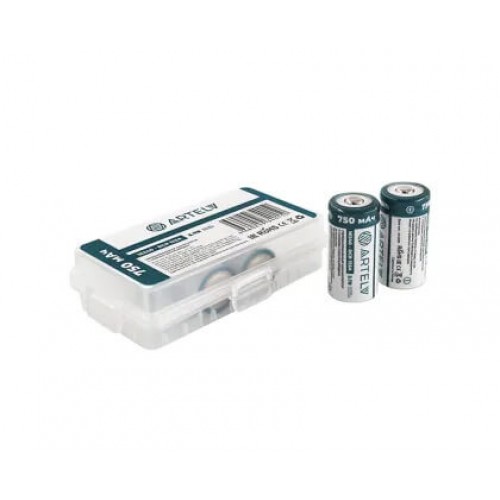 Аккумуляторные батареи RCR123 ARTELV 3.7V Li-Ion 750 mAh в Ульяновске