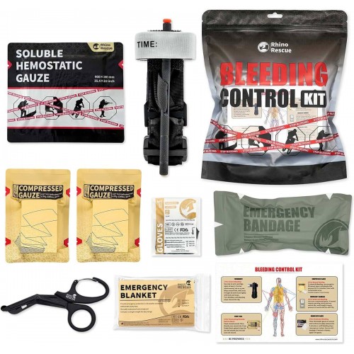Комплект для остановки кровотечений «Bleeding Control Kit» Rhino Rescue в Ульяновске