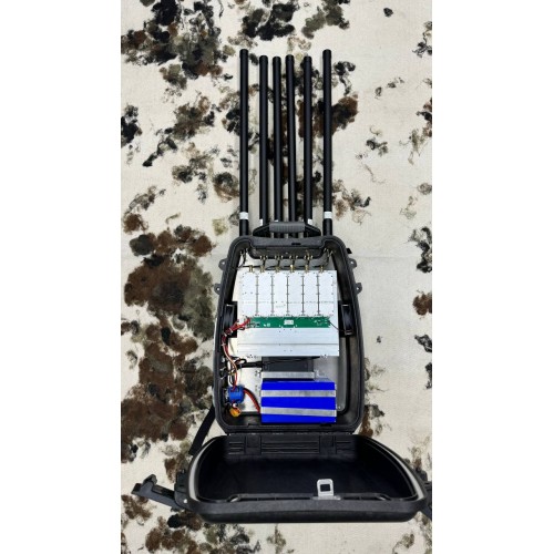 Рюкзак Гарпия CKJ-1704-Mobile подавитель дронов в Ульяновске 6 каналов 300W
