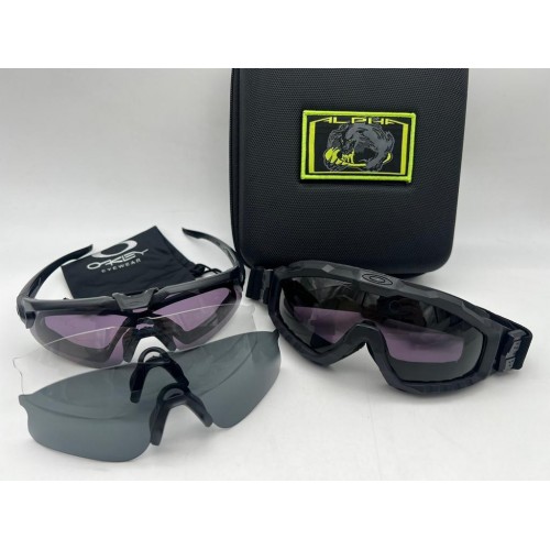 Тактические ударопрочные очки OAKLEY Alpha 2в1 в Ульяновске