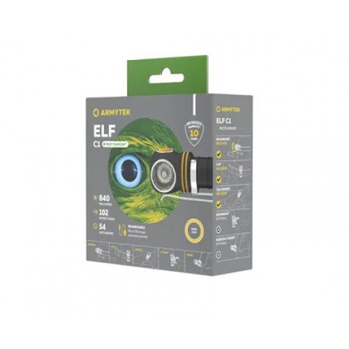 Мультифонарь Armytek ELF C1 Micro USB (теплый свет) в Ульяновске