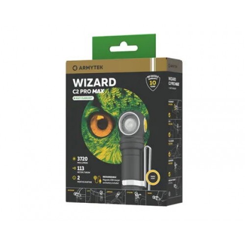 Мультифонарь Armytek Wizard C2 Pro Max Magnet USB (теплый свет) в Ульяновске