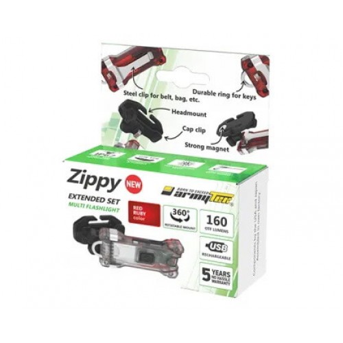 Наключный фонарь Armytek Zippy Extended Set (Red Ruby) в Ульяновске